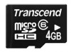   microSDHC TRANSCEND 4